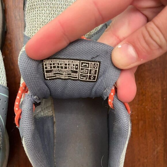 Keen Youth Terradora II Kids Gray Size 4 Athletic Shoes Drawstring Lace Low Top - Picture 5 of 10